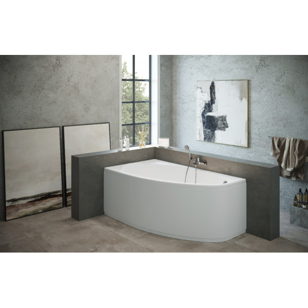 Ванна акриловая Roca Corfu 90x160x48 R белая (7.2485.7.400.0)