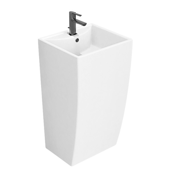 Раковина напольная Azario Comella 48x83x42 белая (AZ-314) Раковина напольная Azario Comella 48x83x42 белая (AZ-314)