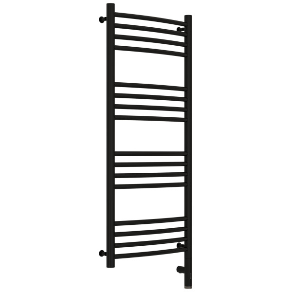 Полотенцесушитель электрический Сунержа Богема 3.0 выгнутая 1000x400 провод справа матовый чёрный (31-5803-1040)