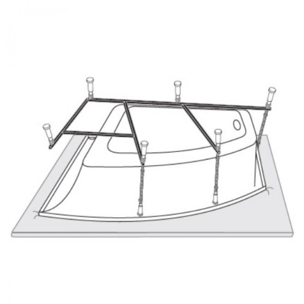 Каркас для ванны Vagnerplast Avona 150x90 (VPK15090) Каркас для ванны Vagnerplast Avona 150x90 (VPK15090)