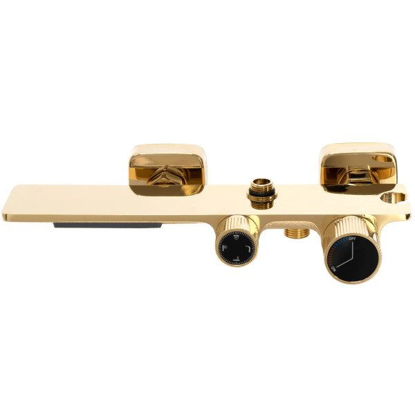 Душевая система на четыре режима Rea Helix Gold (REA-P6619)