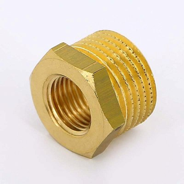 Футорка 3/8"Вх1/2"Н Uni-Fitt (латунь) 604G2100