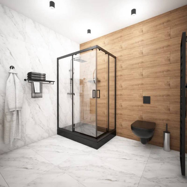 Душевой уголок Melodia Square 120х80х175 стекло прозрачное, черый профиль (MCNSQ12080TBk) Душевой уголок Melodia Square 120х80х175 стекло прозрачное, черый профиль (MCNSQ12080TBk)