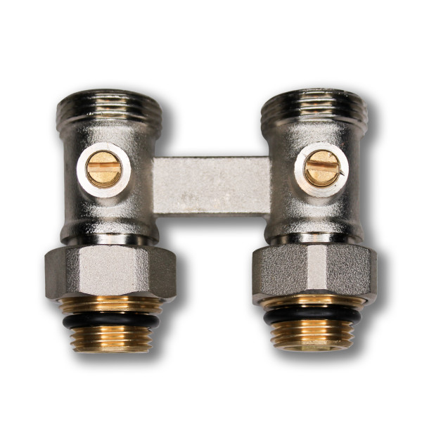Фитинг двойной со встроенным шаровым краном Geschaften 1/2"*3/4" (никель) (GSE0018) Фитинг двойной со встроенным шаровым краном Geschaften 1/2"*3/4" (никель) (GSE0018)