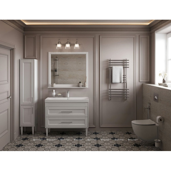 Унитаз подвесной Aquanet EcoV W с сиденьем с soft-close белый (348039)