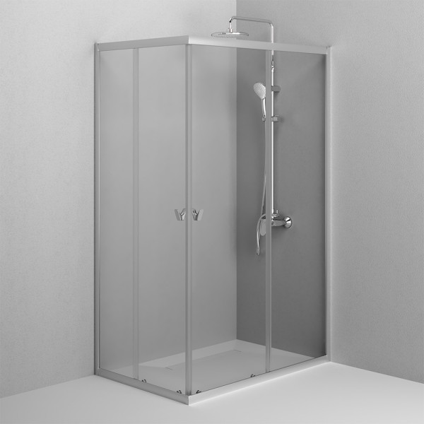 Душевой уголок AM.PM Sunny 118,3x78,3x190 стекло прозрачное, профиль хром матовый (W87G-403-12080-MT) Душевой уголок AM.PM Sunny 118,3x78,3x190 стекло прозрачное, профиль хром матовый (W87G-403-12080-MT)