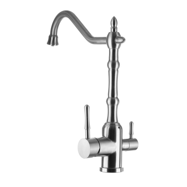 Смеситель для кухни Гейзер Анхель с подключением к фильтру с питьевой водой (25691) Смеситель для кухни Гейзер Анхель с подключением к фильтру с питьевой водой (25691)