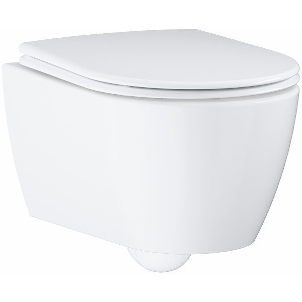 Унитаз подвесной Grohe Essence безободковый без сиденья (3957100H) Унитаз подвесной Grohe Essence безободковый без сиденья (3957100H)