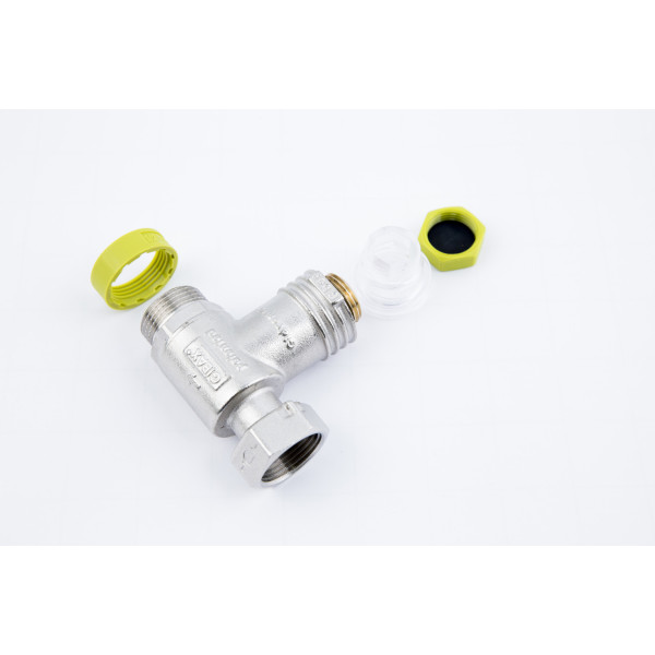 Фильтрогидромат с обратным клапаном для подключения счетчика, 1/2", 400 мкм Gibax (G0020)