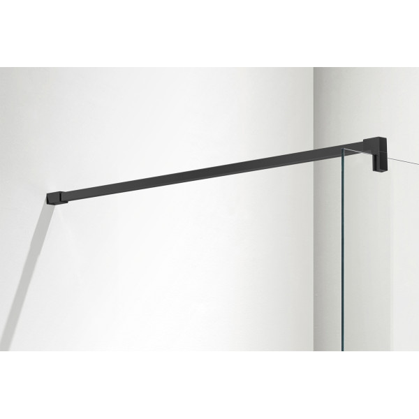 Душевая перегородка Azario Chicago Walk-in 80x195 стекло прозрачное профиль хром черный (AZ-NAR6310 80 Black) Душевая перегородка Azario Chicago Walk-in 80x195 стекло прозрачное профиль хром черный (AZ-NAR6310 80 Black)