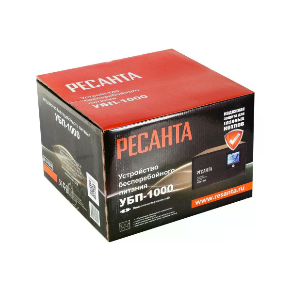 Устройство бесперебойного питания Ресанта УБП-1000 (61/49/4) Устройство бесперебойного питания Ресанта УБП-1000 (61/49/4)