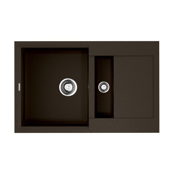 Мойка для кухни врезная Omoikiri Sakaime 78-2-DC 780х500 темный шоколад (4993198) Мойка для кухни врезная Omoikiri Sakaime 78-2-DC 780х500 темный шоколад (4993198)
