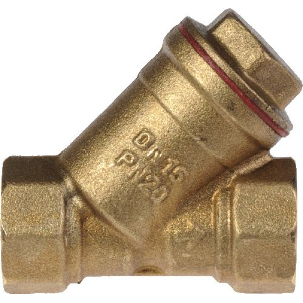 Фильтр косой 1/2" TeRma (латунь) (33873)