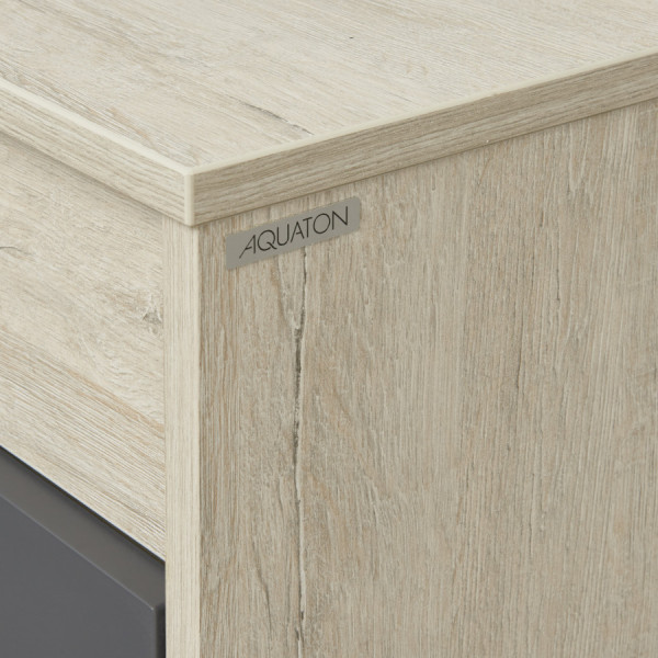 Тумба подвесная Aquaton Лофт Урбан 1000x450x510 черный, орегон (1.A247.7.01L.QX6.0) Тумба подвесная Aquaton Лофт Урбан 1000x450x510 черный, орегон (1.A247.7.01L.QX6.0)