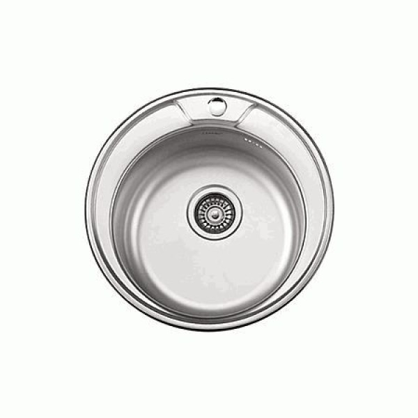 Мойка врезная Ledeme 490x180 (0,8мм) выпуск 3 1/2" матовая (L74949) Мойка врезная Ledeme 490x180 (0,8мм) выпуск 3 1/2" матовая (L74949)