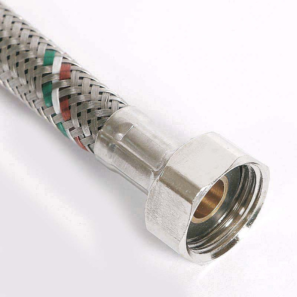 Подводка гибкая Uni-Fitt 400 мм 1/2" ВВ DN 8 оплётка из нерж. стали (500S2004)