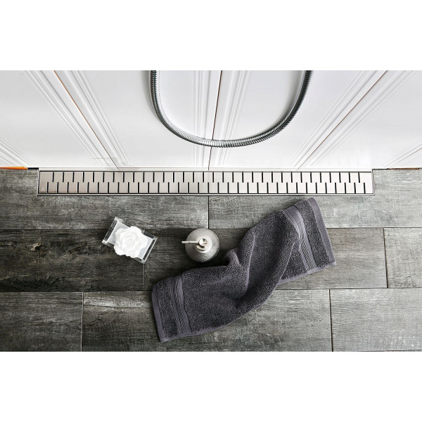 Лоток душевой 350 мм. MCH Chudej Medium (решетка нерж. сталь глянцевая, боковой слив D 40) CH350M Лоток душевой 350 мм. MCH Chudej Medium (решетка нерж. сталь глянцевая, боковой слив D 40) CH350M