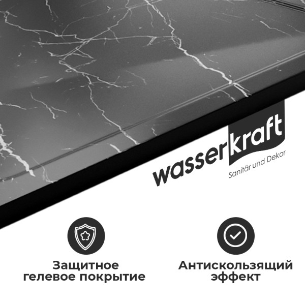Душевой поддон Wasser Kraft Neime 120x90 (19T07) Душевой поддон Wasser Kraft Neime 120x90 (19T07)