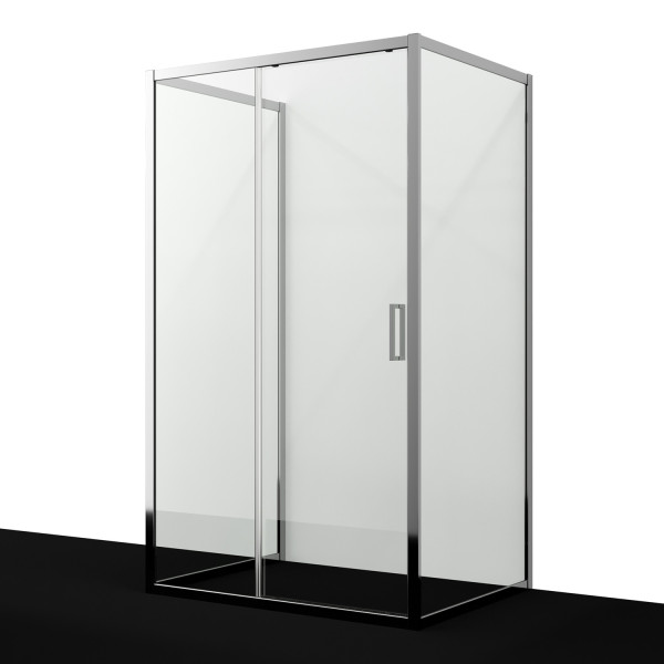 Душевой уголок WasserKRAFT Main 120x90x200 стекло прозрачное, профиль серебристый (41S21)
