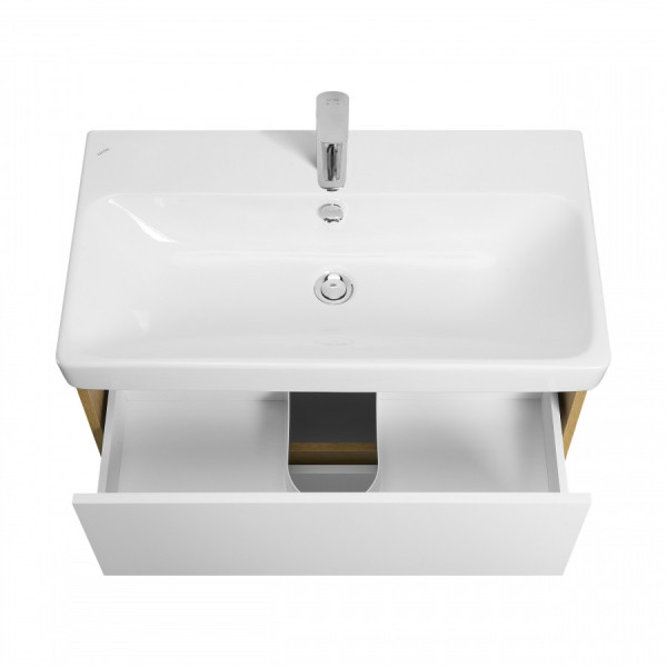 Тумба подвесная Aquaton Сканди 768x427x591 белый, дуб рустикальный (1.A283.0.01S.DZ9.0) Тумба подвесная Aquaton Сканди 768x427x591 белый, дуб рустикальный (1.A283.0.01S.DZ9.0)