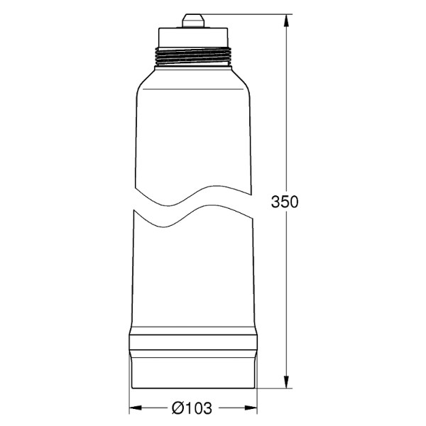 Фильтр для воды Grohe Blue сменный 2600 л (40412001)