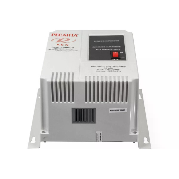 Стабилизатор напряжения Ресанта LUX АСН-1500Н/1-Ц (63/6/20)