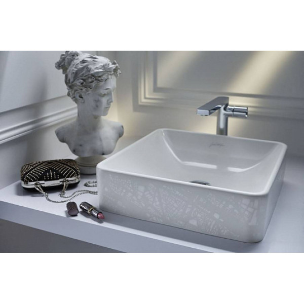 Раковина накладная Jacob Delafon Vox 40x40 белая (EVG102-PT5) Раковина накладная Jacob Delafon Vox 40x40 белая (EVG102-PT5)