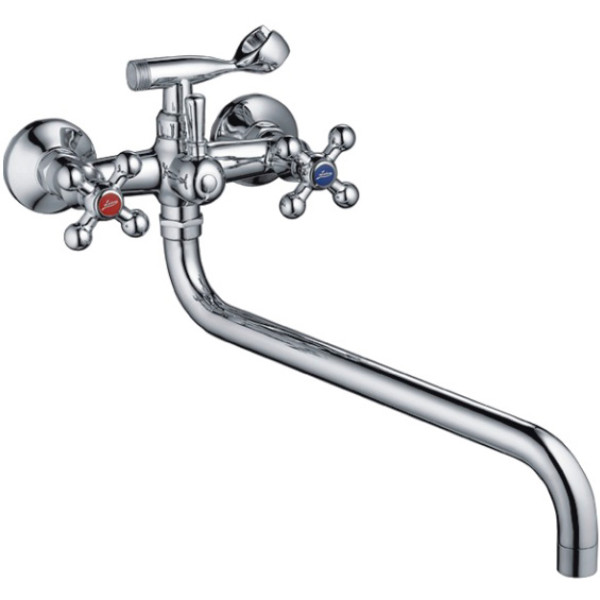 Смеситель для ванны и душа Ledeme с душевым гарнитуром (L2619)