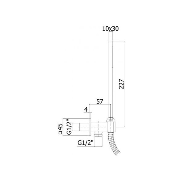 Душевой гарнитур Paffoni Premium хром (ZDUP095CR)