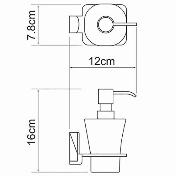 Дозатор WasserKRAFT Leine (K-5099)