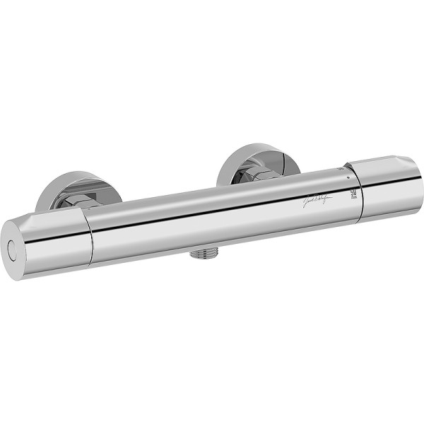 Смеситель для душа Jacob Delafon Metro с термостатом хром (E24394-CP) Смеситель для душа Jacob Delafon Metro с термостатом хром (E24394-CP)