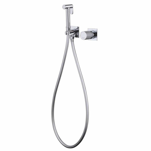 Смеситель с гигиеническим душем Abber Rund хром (AF8725)