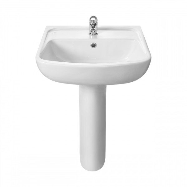 Раковина подвесная Santek Лонги 550x420x195 белая (1WH501755)