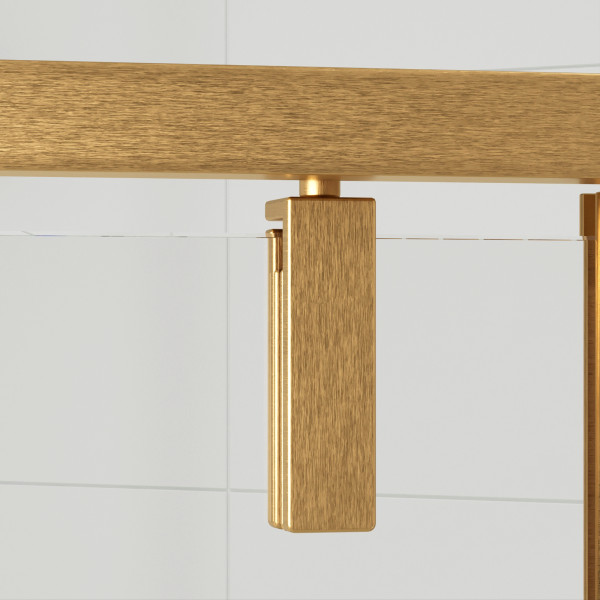 Душевой уголок RGW HO-088-G 1000x1000 стекло прозрачное, профиль золото BRUSH (350608800-16)