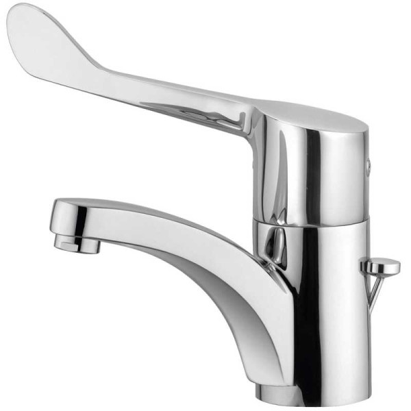 Смеситель для раковины Kludi Medi Care хром, донный клапан (341150524) Смеситель для раковины Kludi Medi Care хром, донный клапан (341150524)