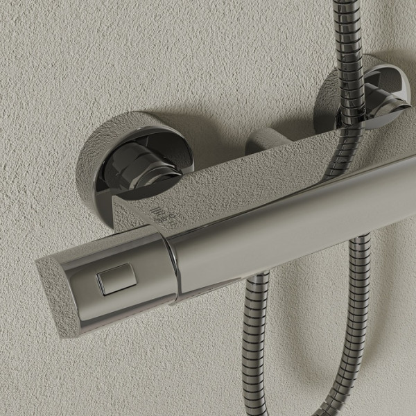 Смеситель для душа Iddis Termotwin хром глянцевый (TTWSB00I75)