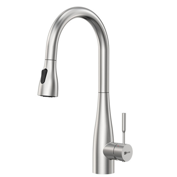 Смеситель для кухни Lemark Expert с выдвижным изливом, хром (LM5084S)
