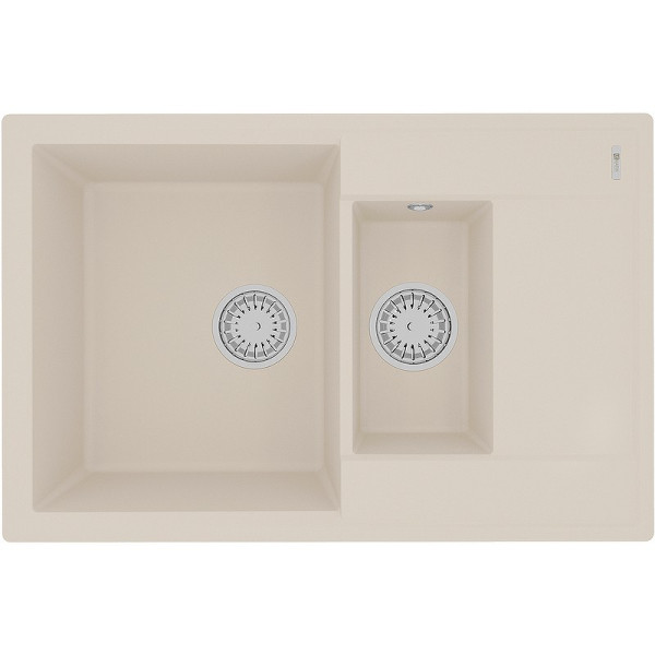 Мойка для кухни врезная Lemark Ramza 760 760x500 шампань (9910042)