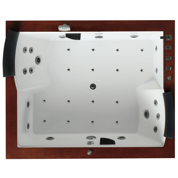 Ванна гидромассажная и аэромассажная Gemy G9052-II K R 1860х1510х820 R Ванна гидромассажная и аэромассажная Gemy G9052-II K R 1860х1510х820 R