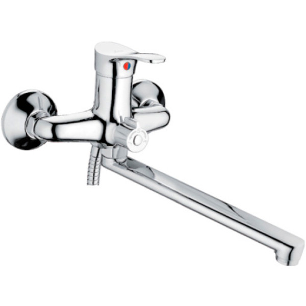 Смеситель для ванны и душа Ledeme с душевым гарнитуром (L2214)