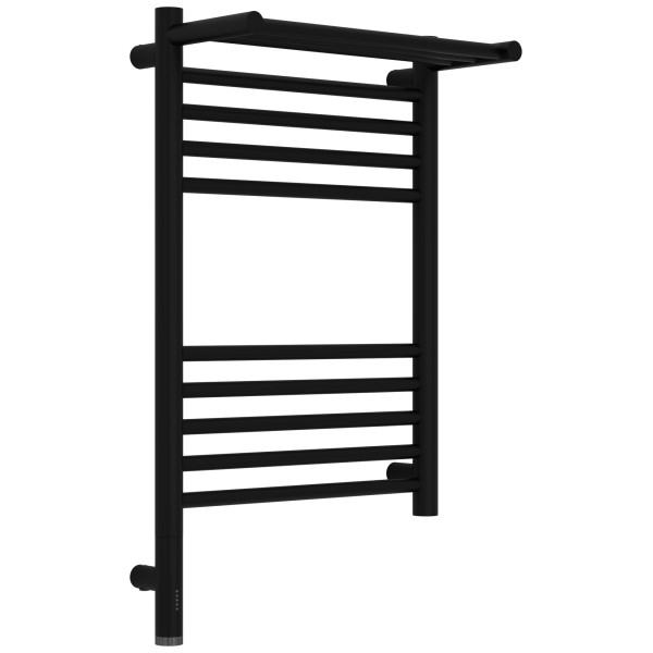 Полотенцесушитель электрический Сунержа Богема 3.1 600x400 с полочкой провод слева матовый чёрный (31-6006-6040) Полотенцесушитель электрический Сунержа Богема 3.1 600x400 с полочкой провод слева матовый чёрный (31-6006-6040)