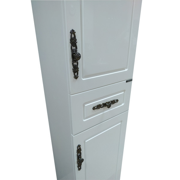 Пенал подвесной Comforty Палини 350x1900x330 белый глянцевый (00-00001636)