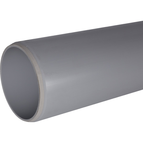 Труба 110x1000 Stout (PP, серый) (SKB-0002-110100)