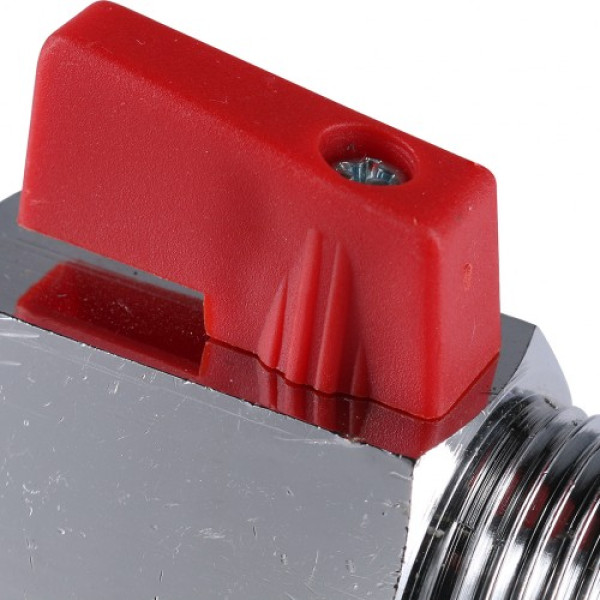 Кран 3/4" ВН шаровый Stout (мини) красный флажок SVB-0022-000020