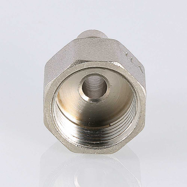 Штуцер 14*1/2"В Valtec (никель) (VTr.654.N.0414) Штуцер 14*1/2"В Valtec (никель) (VTr.654.N.0414)