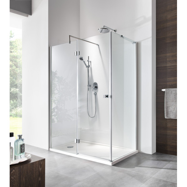 Душевое ограждение Roca Metropolis 90x195 стекло прозрачное, профиль хром (7.MP35.0.901.2M)