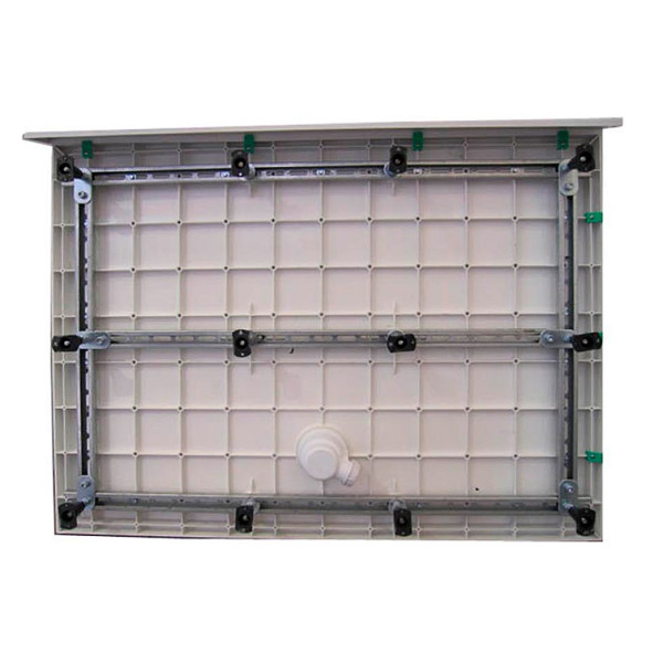 Каркас для душевого поддона Cezares 100x80 хром (TRAY-M-AH-100/80-ML)