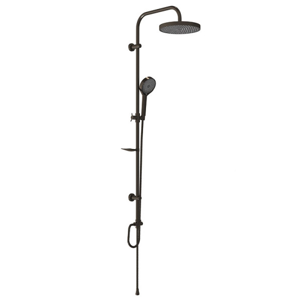 Душевой гарнитур Melodia della vita Rumba оружейная сталь (MSC00112С_gn)