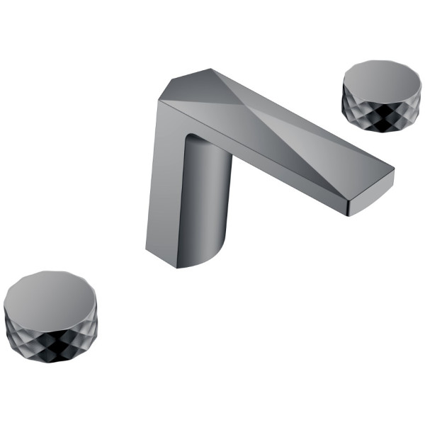 Смеситель для раковины Boheme Venturo SGM (графит глянец) (150-SGM-DIAMOND) Смеситель для раковины Boheme Venturo SGM (графит глянец) (150-SGM-DIAMOND)