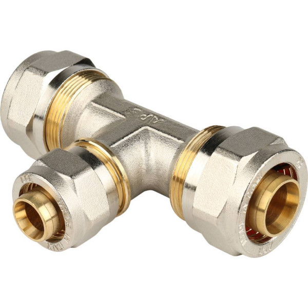 Тройник 26x20x26 Stout (обжим) (SFS-0010-262026) Тройник 26x20x26 Stout (обжим) (SFS-0010-262026)